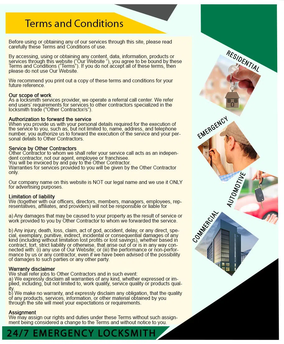 Amber Locksmith Store New York, NY 212-457-2524 - terms-and-condition-68-19mod